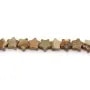 Jaspis Landschaft Stern 6mm x 37cm