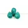 Turquoise goutte facetté briolette pour pendentif