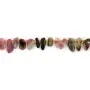 Multicolored Tourmaline natural stone bead strand