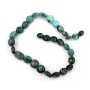 Turquesa natural ovalada10-15x12-18mm para DIY pulsera