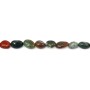 Perla de Ágata India Barroca | Piedra Natural Multicolor