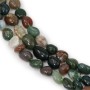 Perla de Ágata India Barroca | Piedra Natural Multicolor