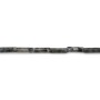 Larvikite tube 4x13mm x 39cm