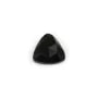 Cabujón Obsidiana Negra Triángulo Facetado 10mm – Piedra Natural