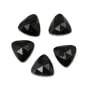Cabujón Obsidiana Negra Triángulo Facetado 10mm – Piedra Natural
