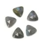 Cabochon Labradorite Triangolo Sfaccettato 10mm – Pietra Naturale