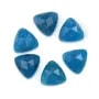 Cabochon Apatite triangle facetté 10mm x 1pc