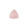 Cabochon Rosenquarz Dreieck Facettiert 10mm – Naturstein