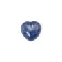 Cabochon Cyanite coeur 12mm x 1pc