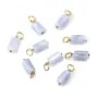 Baroque Chalcedony Pendant - Gold Filled x 1pc