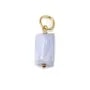 Pendente Calcedonio barocco - Gold Filled x 1pc