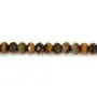 Tiger Eye Bead 4x6mm Rondelle | Jewelry Making Supplier