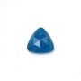 Cabochon Apatite triangle facetté 10mm x 1pc