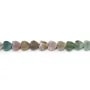 Agate Indienne coeur 4mm x 38cm