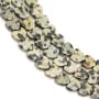 Perle Herz 6mm Dalmatiner Jaspis | Großhandel Schmuck