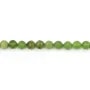 Perla Redonda Facetada 4mm Jade do Canadá | Fornecedor de Joias