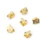Klemmverschluss für Lederband 5x6.5mm - Vergoldet x 6Stk