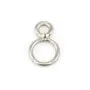 Double anneaux soudés 5x8mm - Acier Inox 304 x 10pcs