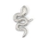 Serpente Inciso Acciaio Inox | Ciondolo Fantasia | Fornitore Gioielli