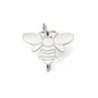 Breloque abeille 9x13mm - Acier Inox 304 x 1pc