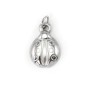 Breloque Pendentif coccinelle 10x15mm - Acier Inox 304 x 1pc