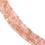 Rosa Aventurin facettiert rund 2mm für Ihre Halskettenkreationen