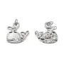 Pendente Balena 12x12mm | Acciaio Inox 304
