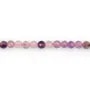 Super Seven Pearl .mm| Wholesale Natural Stones on String