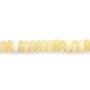 Gelber Jade Heishi Perle 2x4mm | Lieferant für Schmuckherstellung