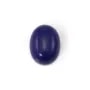 Cabochon pierre imitation Lapis Lazuli ovale 15x20mm x 2pcs