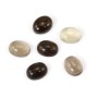 Quartz Fumado Cabochão 8x10mm | Fornecedor Pedra Natural Jóias