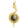 Pendente Serpente Dorato | Supporto Cabochon 8mm Gioielli Fantasia