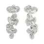 Pendelanhänger dreifach Blume 15x37mm - Edelstahl 304 x 1Stk