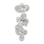 Pendelanhänger dreifach Blume 15x37mm - Edelstahl 304 x 1Stk