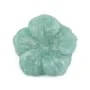 Pietra Amazzonite Fiore | Elemento Scolpito 30mm Naturale