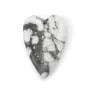 Péndulo Corazón Piedra Natural | Proveedor Howlite Joyería