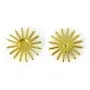 Breloque Sole a incollare per cabochon (3mm) 10mm - Dorato x 2pcs
