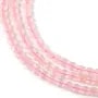 Perla Cuarzo Rosa Corazón 6mm | Piedra Natural Facetada