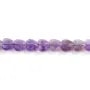 Perla Ametista Facetada 6mm | Forma Coração para Joias