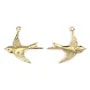 Breloque Rondine Gold Filled | Componenti Gioielli