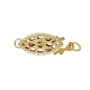 Fermaglio Ovale Filigranato Gold Filled | Fornitore Gioielleria