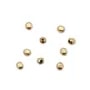 Perle hexagonale 2mm - Gold Filled