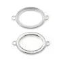 Abstandhalter für Cabochon Ovale 13.5x18.5mm | Zubehör 925er Silber