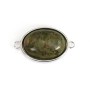 Distanziatore per cabochon ovale 13,5x18,5mm | Accessorio Argento 925
