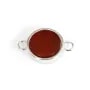 Spacer Silver 925 Cabochon Round 8mm | Accessoire Création Bijoux