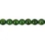 Perle Diopside ronde 8-9mm