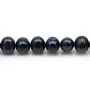 Oval blue cultured pearls 9-10mm | Pearl for DIY Necklace