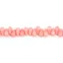 Bamboo sea tinted pink drop 4x8mm x 10pcs