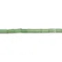 Tubo de aventurina 2x4mm x 37cm