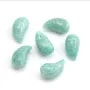 Amazonite del Perù goccia semi forata 10x20mm x 1pz